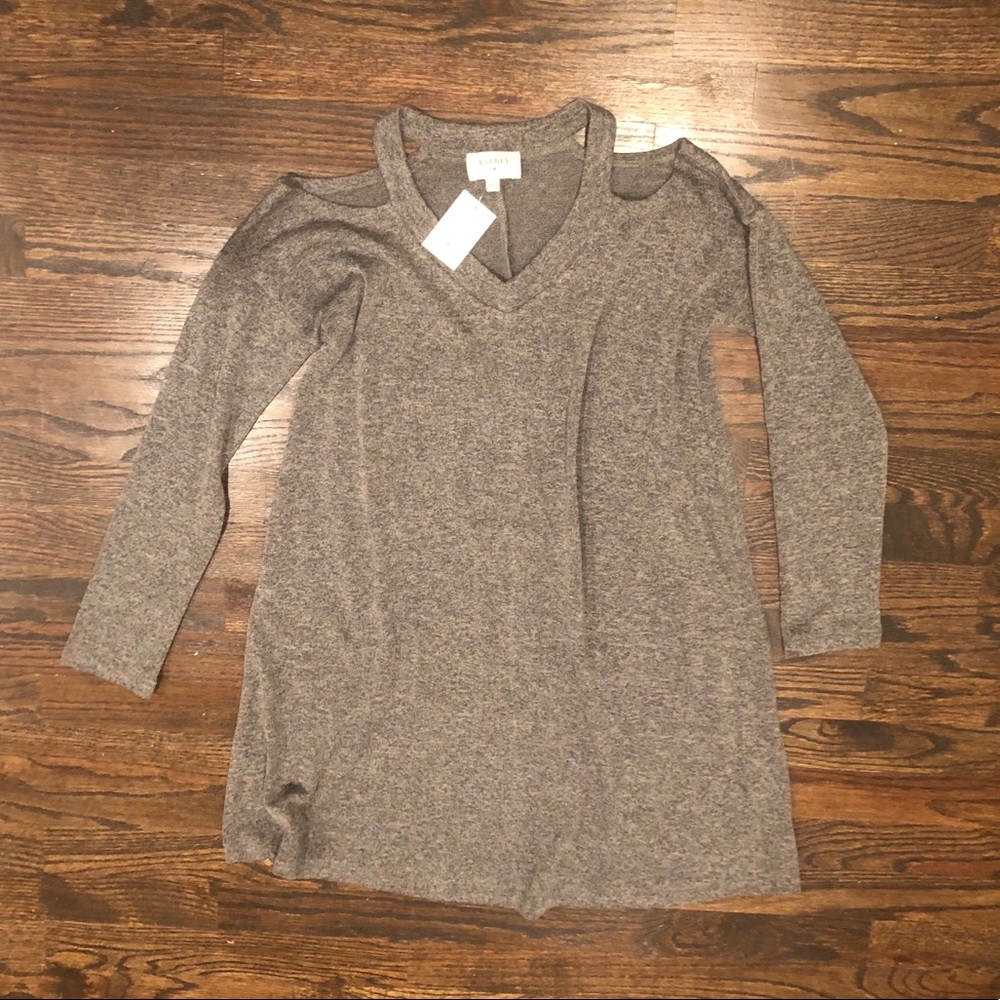 Everly Cold Shoulder Sweater Dress